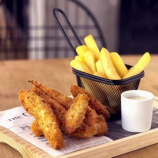 Menú Pechuga De Pollo (6 Uds.) + Patatas + Bebida