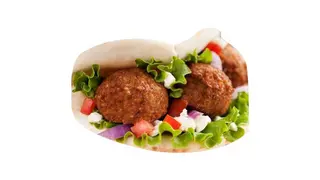 Pita falafel