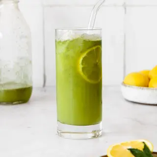 Limonada cu menta fara zahar rafinat