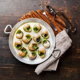 Охлюви по бургундски 200 гр.