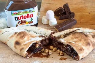 Piadina al cioccolato bianco