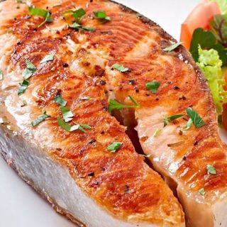 Стейк з лосося