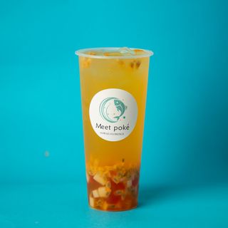 Tè verde con frutto della passione fresco - L