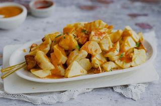 8.  Patatas Bravas