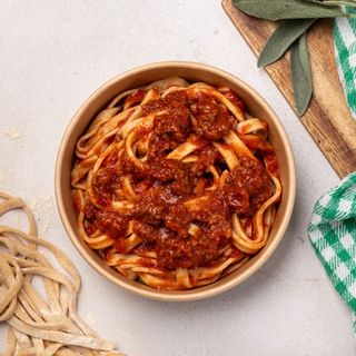 Pasta con Salsa Bolognese