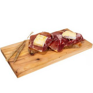 Tosta de Jamón Serrano y Queso Brie