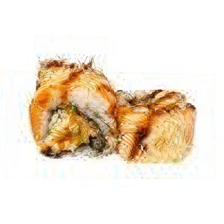 95. Salmone tempura 8 pezzi