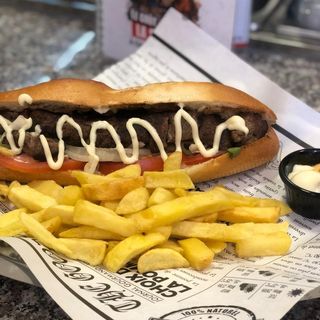 Sandwich Brochette De Viande