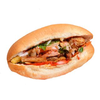 Донер с курицей в булочке (300 г)