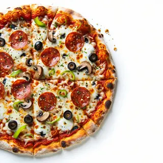 Maxi pizza due gusti a scelta