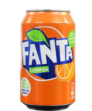 Fanta Laranja Lata 330ML