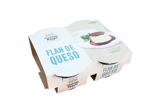 Flan de queso pack 4 uds