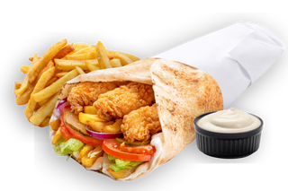 Crispy wrap meniu