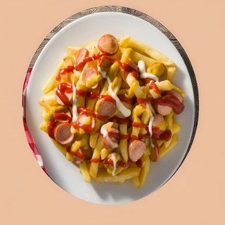 Salchichas con papas