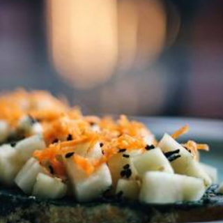 Tostada de Espirulina