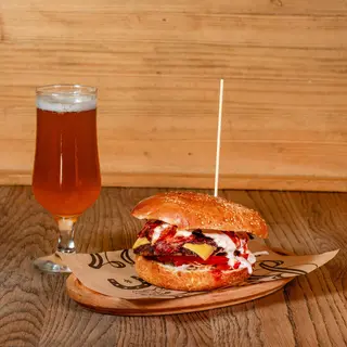 Angry Cow burger