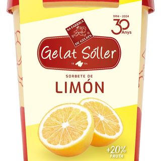 Helado Sóller limón (400 Ml.)
