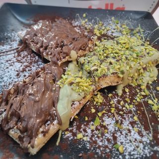 Pippo il waffle, alla Nutella Bianca