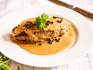 Entrecôte Poivre Vert