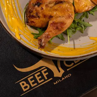 Galletto al Forno con Senape dolce e Aromi vari