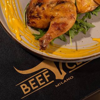 Galletto al Forno con Senape dolce e Aromi vari