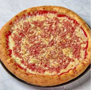 PIZZA MEDIA FIAMBRE COM QUEIJO