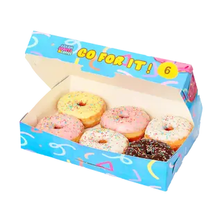 Donuts Fun Box - 6pcs