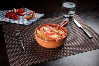 Clatite cu branza la cuptor 