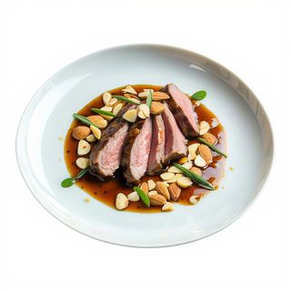 Pato Con Almendrados