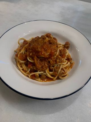 Espaguetis a la boloñesa 