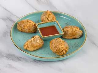 Жареные манты с рубленным мясом (5шт/350г)