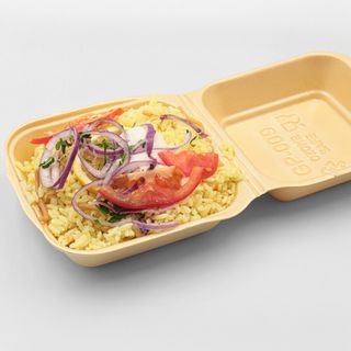 Порция дюнер + ориз + салати