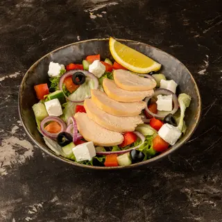 Салат "Грецький" з куркою (230г)