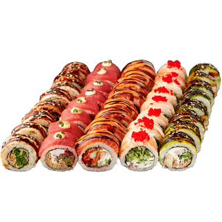 Сет Драконів (5 ролів, 40 шт., 1480 г)