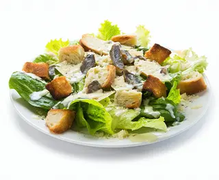 Ensalada Cesar con Focaccia