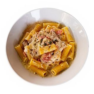 Rigatoni A La Carbonara