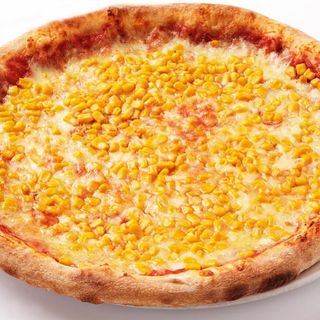 Salsa di pomodoro mozzarella mais