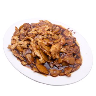 35A. Задушени картофи в сос с пиле (800гр)