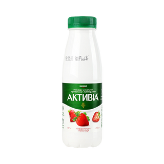 Йогурт Активіа полуниця 1,2% 260г