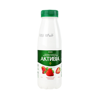Йогурт Активіа полуниця 1,2% 260г