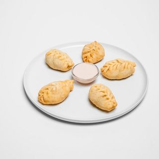 Жареные манты с мясом