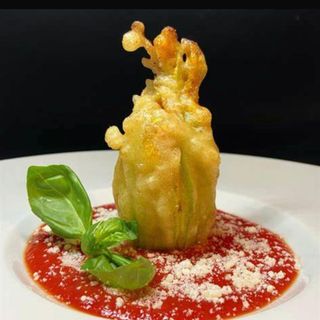 Fiore di zucca ripieno