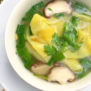 Soup wan tan tofu