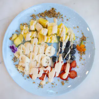 Plato De Frutas Vegano