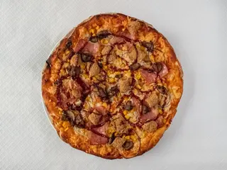 Pizza barbacoa de pollo chip