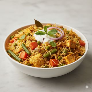 Vegetable biryani