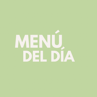 Menú del Día