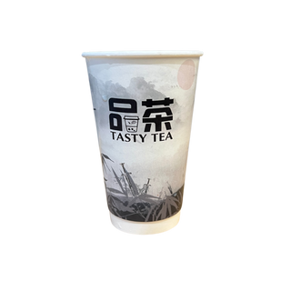 Oolong Melocotón con leche sin nata (M)