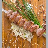 Шашлык из утиной грудки