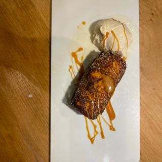 Torrija Con Helado De Vainilla